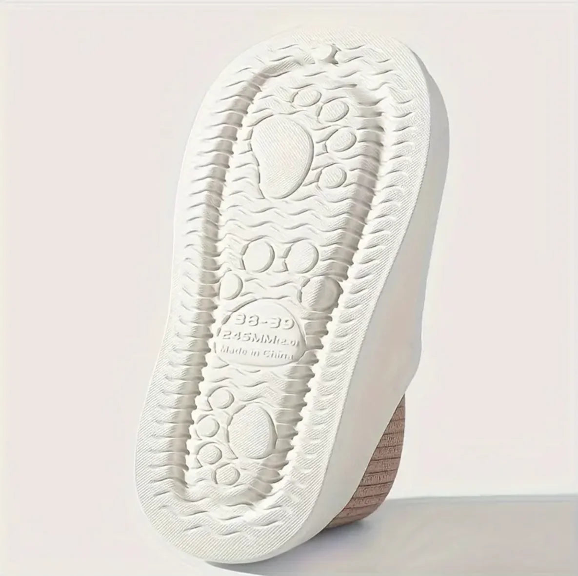Cute Bear Waterproof Slippers, Cozy & Warm Plush Lined Slip On Shoes, Winter Indoor & Outdoor Slippers