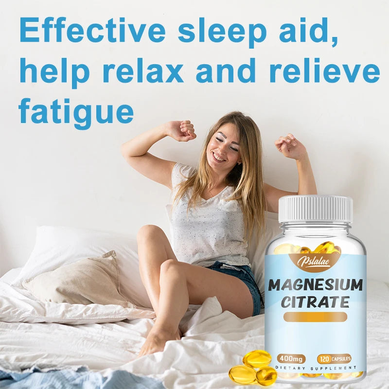 Magnesium Citrate – 120 Count – Essential Mineral Supplement
