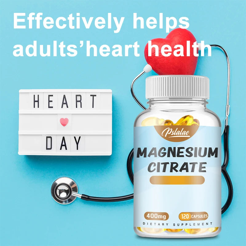 Magnesium Citrate – 120 Count – Essential Mineral Supplement