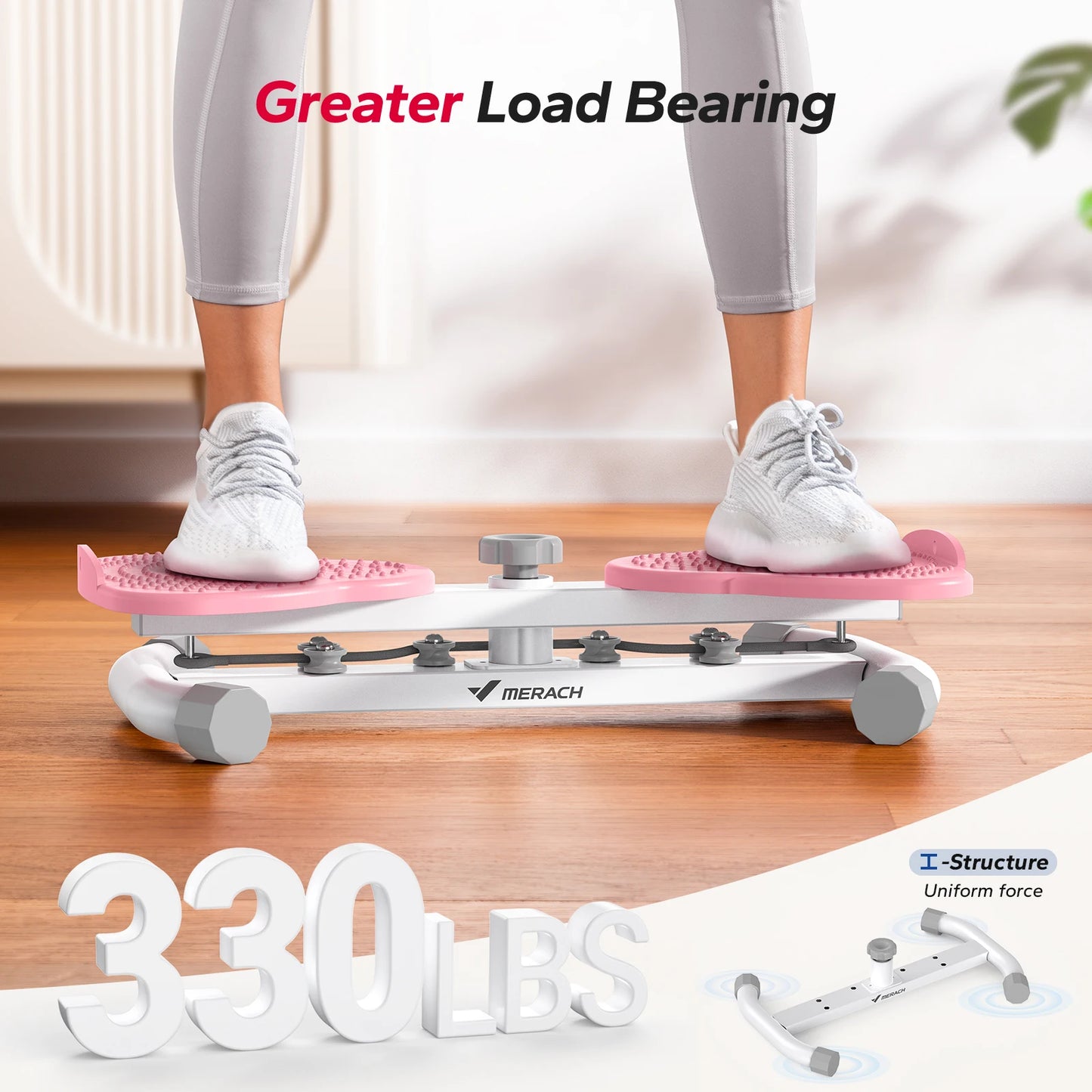Waist Twisting Fitness Tool Exercise Twist Boards Waist Twister Machine Balance Board for Foot Massage and Weight Loss