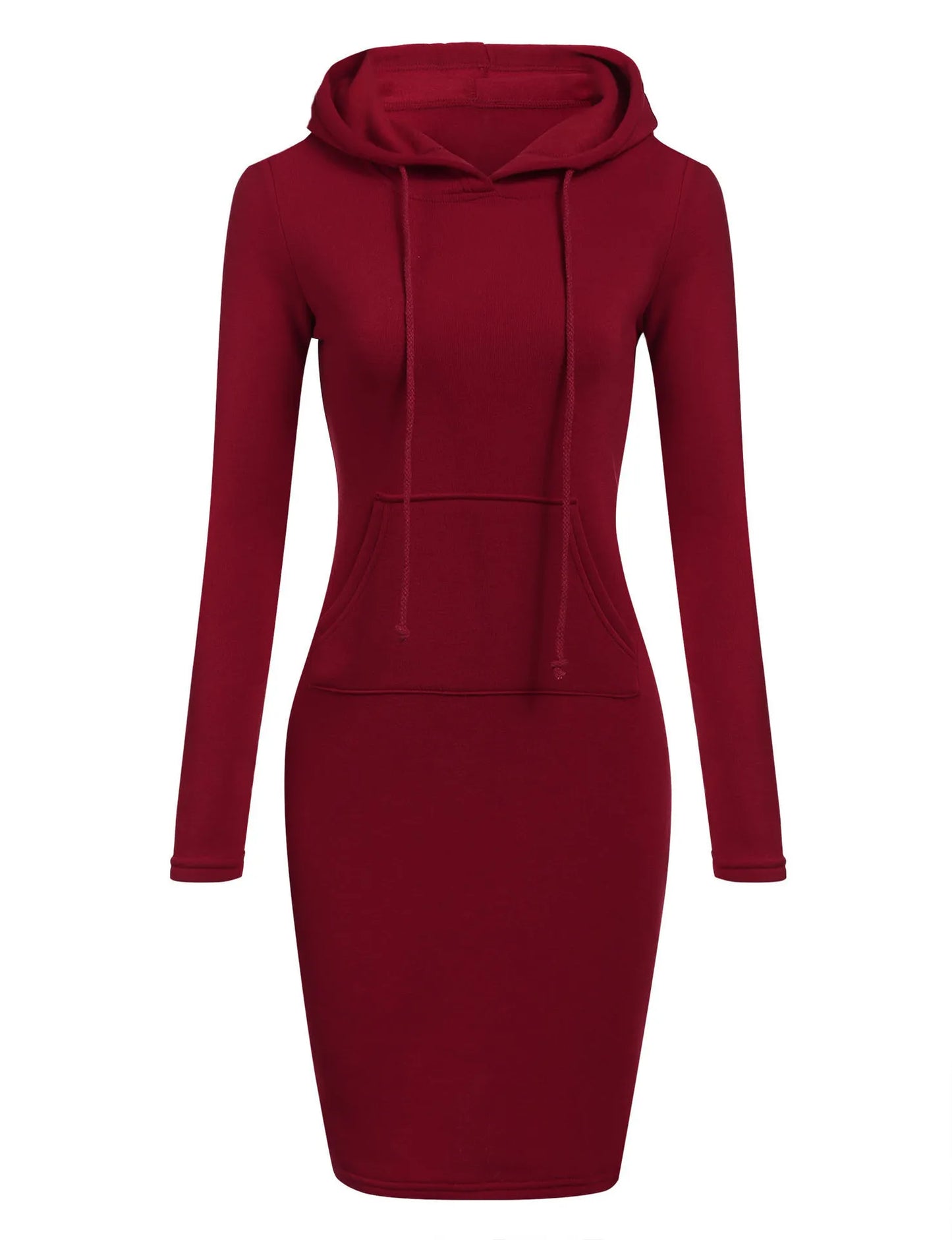 Ladies Dress Autumn Women's Hooded Dresses Hoodies Women's Sweatshirts Women's Hoodies Dress Tops