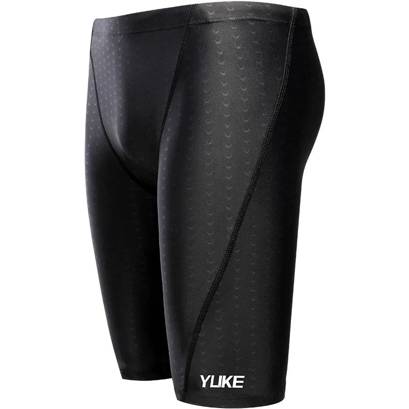 Men Swimming Shorts Waterproof Competition Swim Equipment Goggles with Ear-plug Cap Case Trunks Briefs Swimwear Half Pants