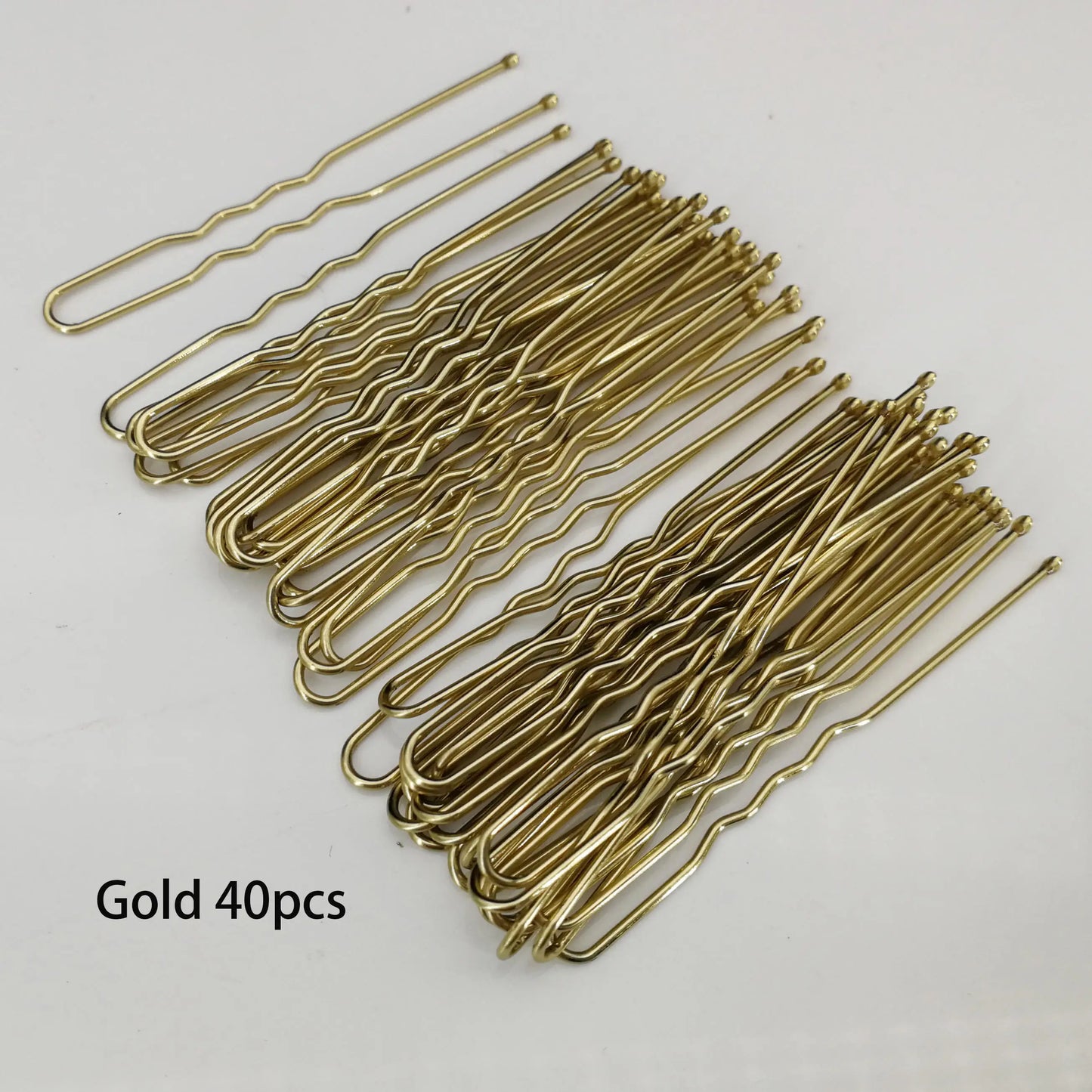 Women U-shaped Pin Metal Barrette Clip Hairpins Simulated Pearl Hair Accessories Hairstyle Design Tools