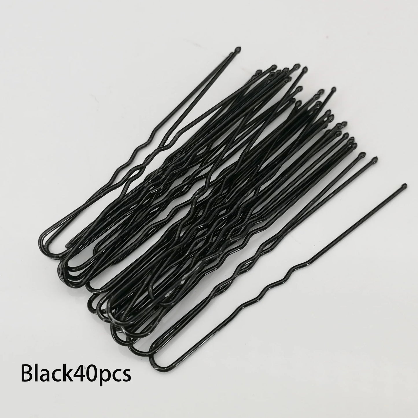Women U-shaped Pin Metal Barrette Clip Hairpins Simulated Pearl Hair Accessories Hairstyle Design Tools