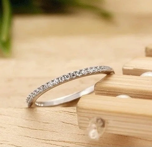 Rose Gold Color Cubic Zirconia Ring