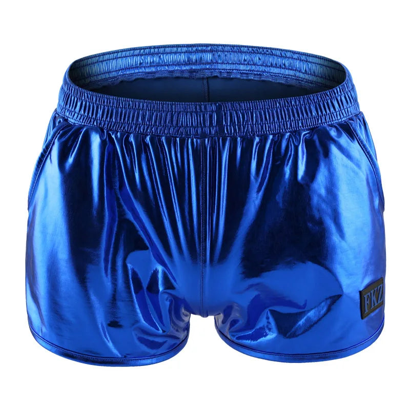 Men (or women) Casual Shorts Bling Bronzing Pocket Summer Boxer shorts Sports Jogging Fitness