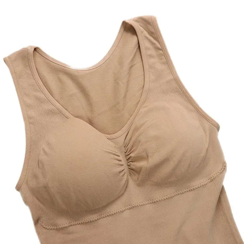 Women's Shaper Slim Up Lift Plus Size Bra Tank Top Body Shaper Removable Shaper Underwear Slimming Vest Corset Shapewear