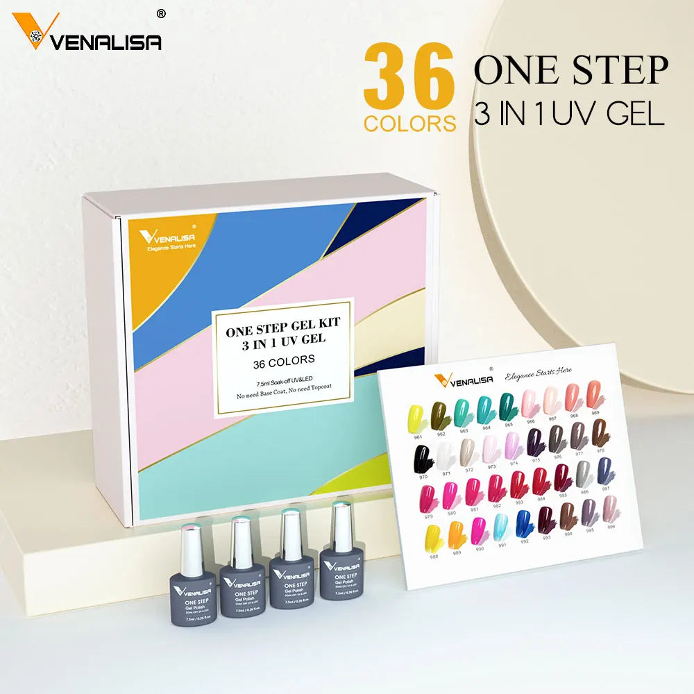 Nail Gel Polish with Color Display For New Learner Nail  Gel Varnish Branded Suitcase