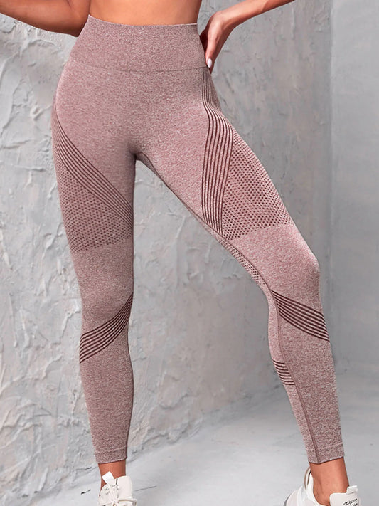High Waist Compression Leggings with Butt Lift Technology - Tummy Control Yoga Pants with Stretchy Contour Design