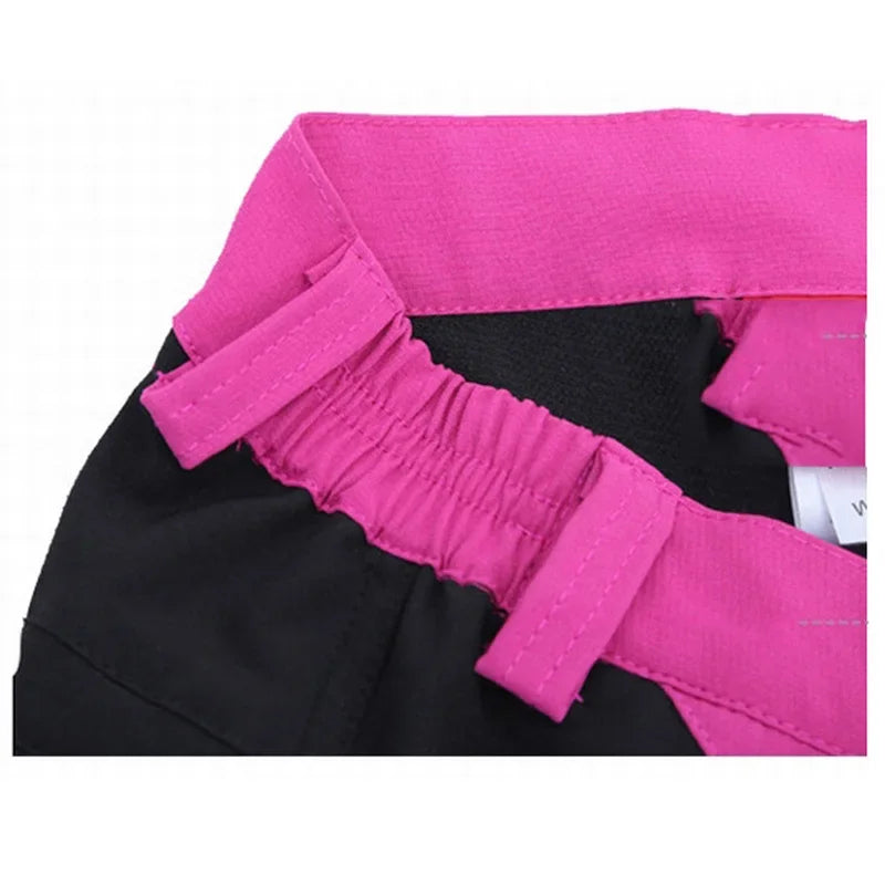 Outdoor Women Summer Sports Hiking Mountain Climbing Pants Quick Dry Waterproof Windproof Trousers Elastic
