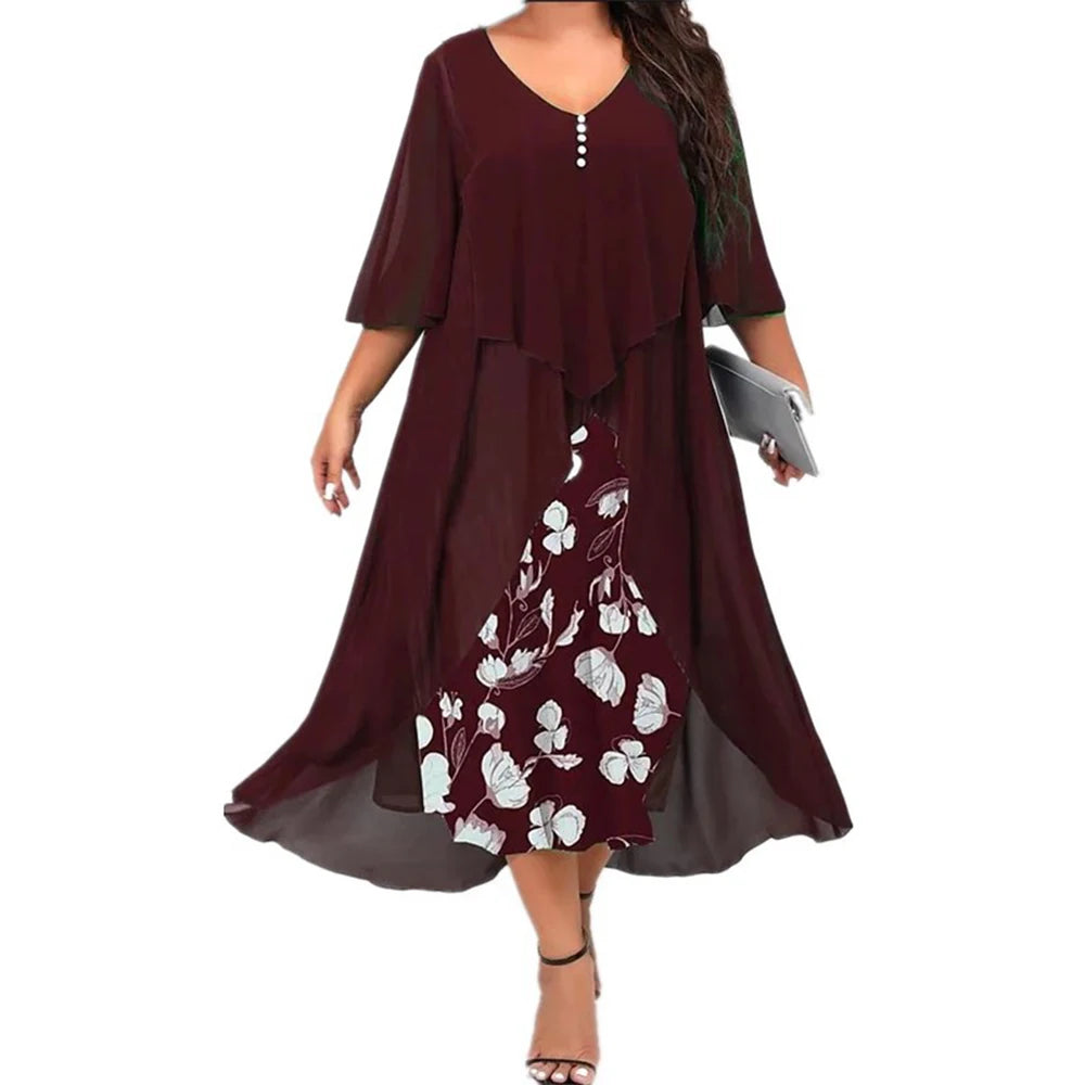Oversized Long Loose Dress