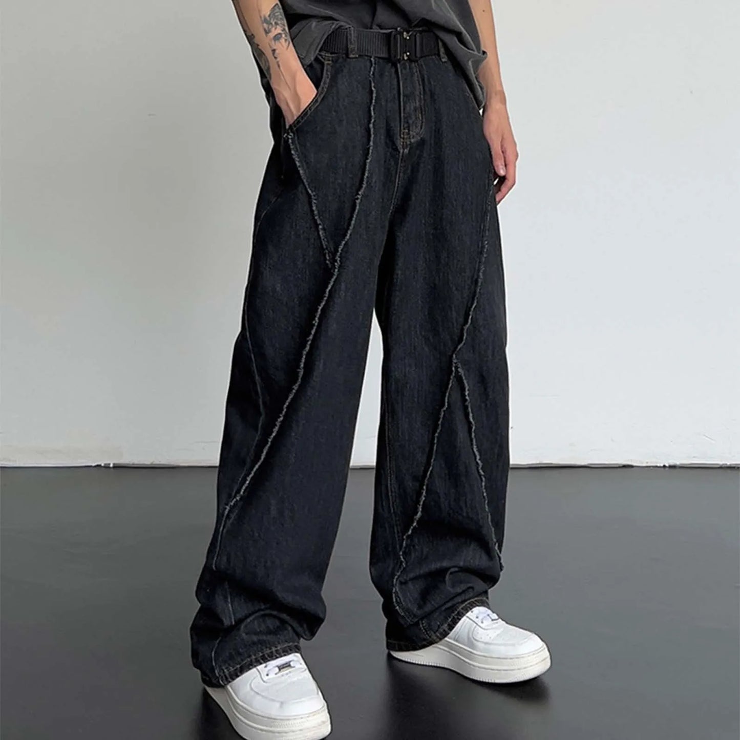 Baggy Jeans Women's Hip Hop Oversized Denim Trousers Loose Casual Pants