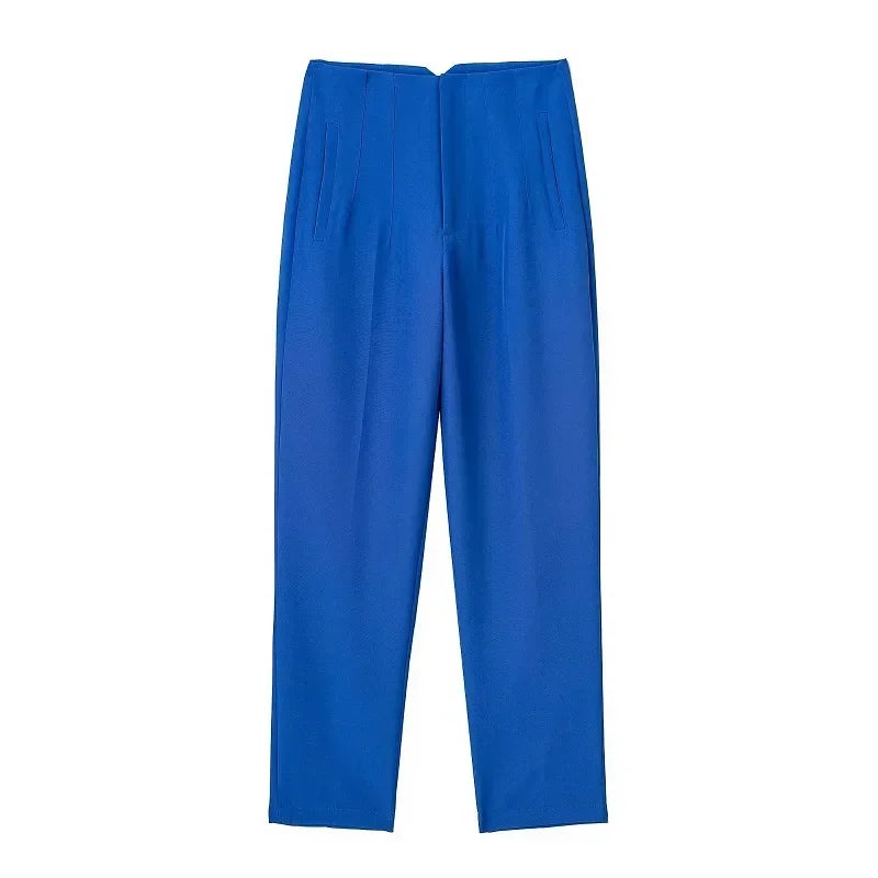 Fashion Office Wear High waist Pants for Women Formal Pants Office outfits Pencil Trousers