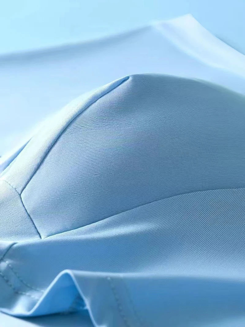 4pcs Boxer Shorts Men's Ice Silk Underwear Cool Underpants Breathable Sexy Thin U Convex Lingerie