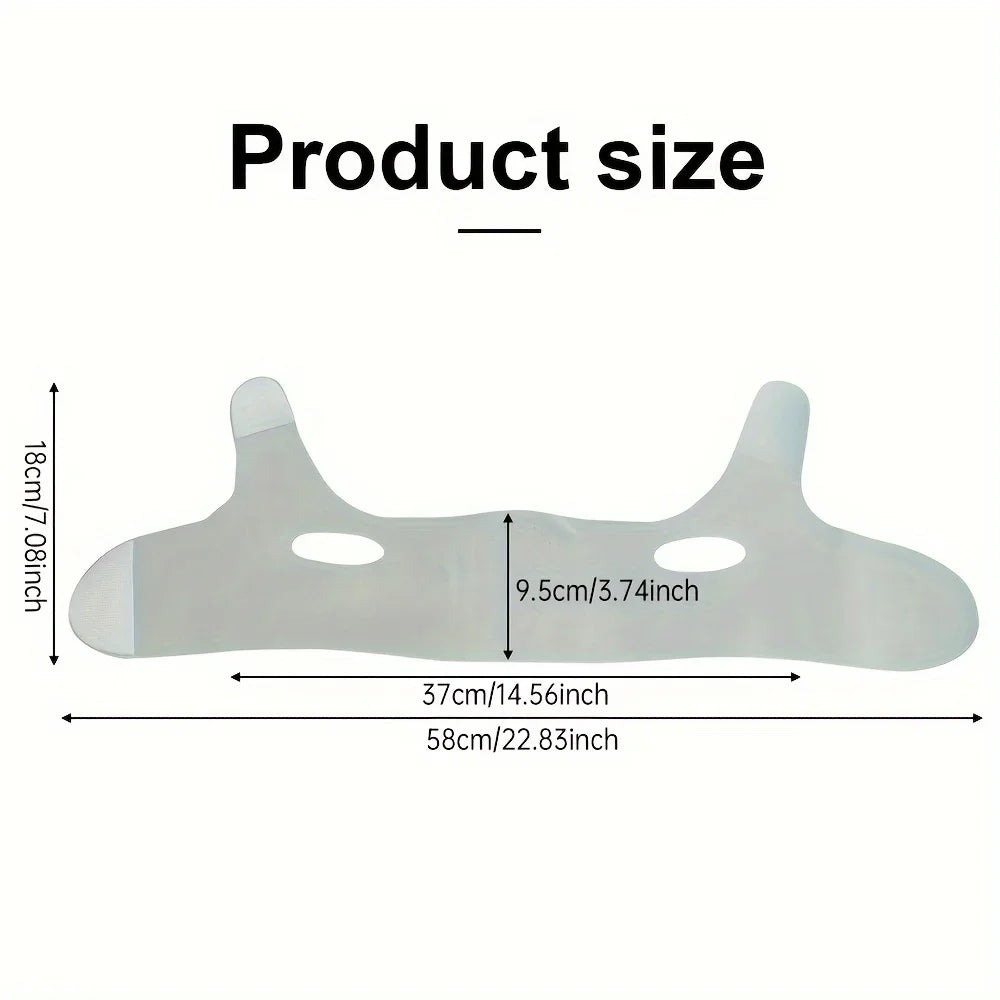 Reusable Face Slimming Bandage V Line Face Shaper Chin Cheek Lift Up Belt Facial Massage Strap