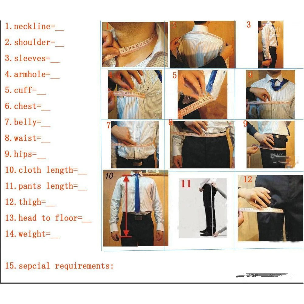 Men's Suits Single Breasted Stand Lapel Blazer  Formal Occasion Party 2 Piece Jacket Pants