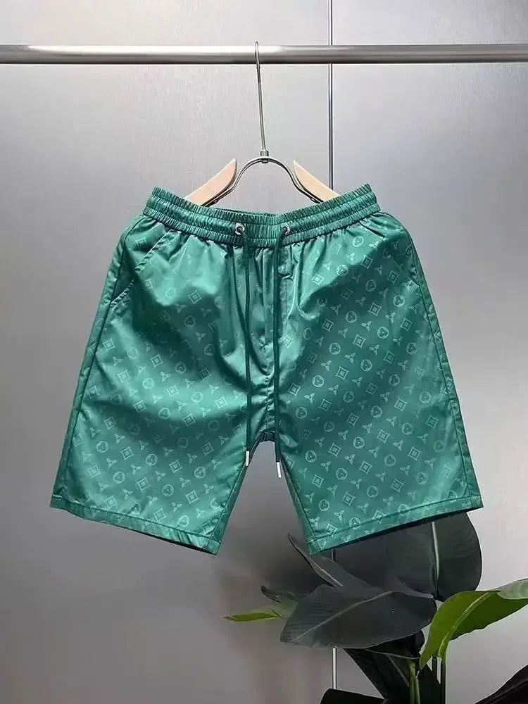 Summer  men's fast-drying motorcycle shorts high-end comfortable water sports breathable shopping casual men's beach shorts