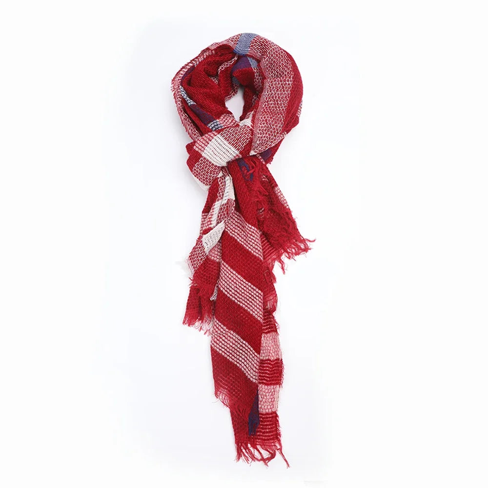 Winter Scarf Shawls Wraps with Tassels Blanket Quality Muffler Outdoor