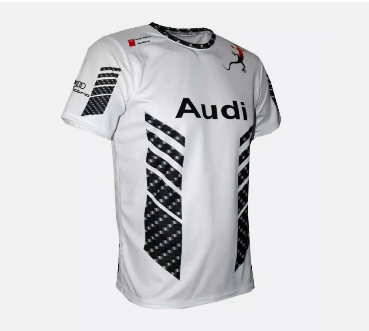 Forza Racing Motorcar Driving Shirts Audi Sports Men Women T-Shirts Casual Round Neck Short Sleeve Breathable Fast Dry T-Shirts