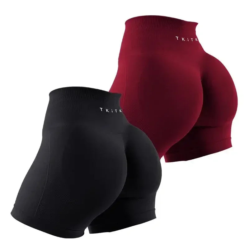 Contour Shorts Soft Workout Tights Fitness  Yoga Shorts Gym Wear Biker Shorts
