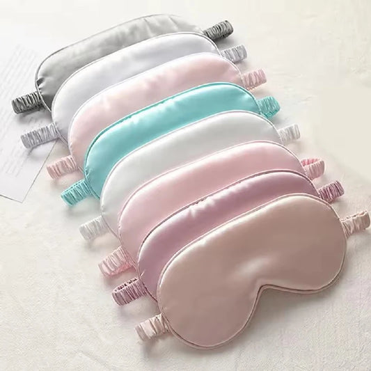 Mulberry silk blackout sleep mask eye mask travel relaxation mask eye mask healthy sleep shield soft eye protection tool
