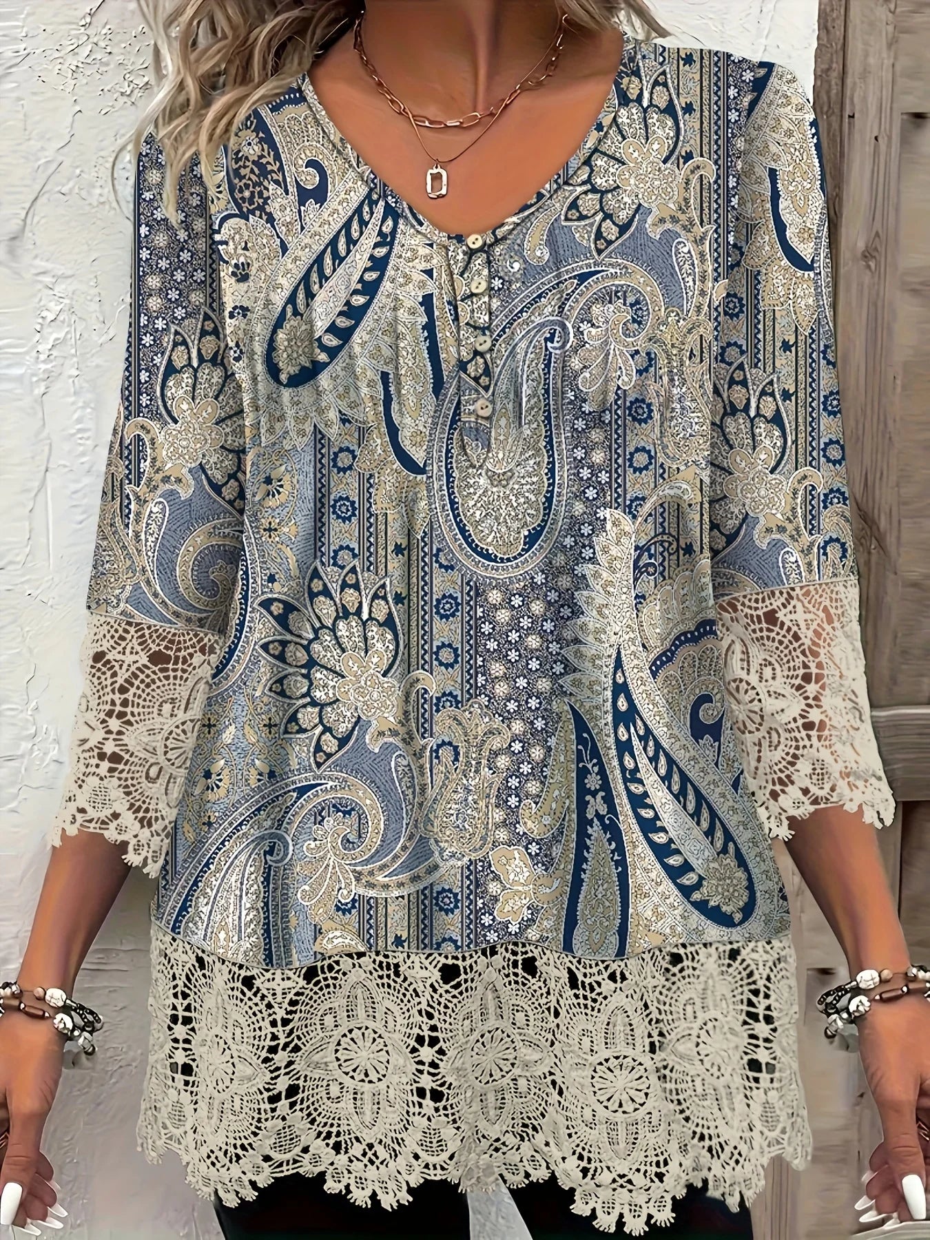 Plus Size Elegant Casual Women's T-Shirt Fashion Loose Woman  Long sleeve T-Shirt Holiday Weekend