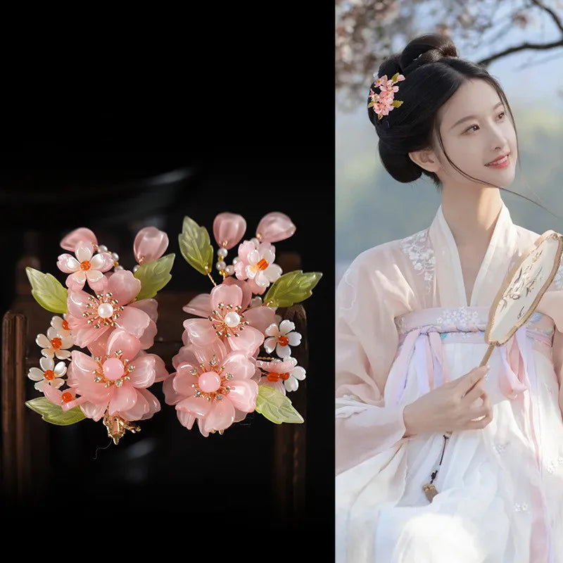 Hair Accessories & Earrings Set Hair Clip Hairpins Hair comb Bridal Headdress Retro Hair Accessories Headwear Gift Earrings