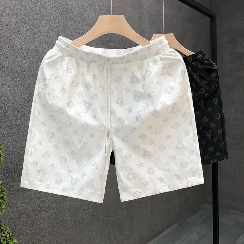 Summer  men's fast-drying motorcycle shorts high-end comfortable water sports breathable shopping casual men's beach shorts