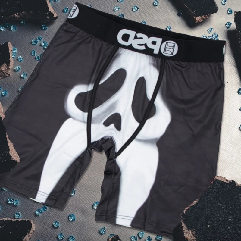 Sexy Men Boxer Underwear Breathable Mens Boxershorts Men's Underpants Plus Size Fashion Printed Man Boxers Briefs Trunks