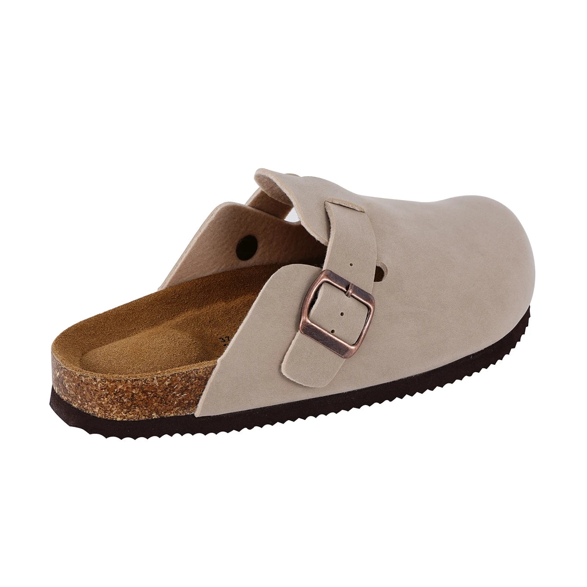 Leather Birkenstocks Women's New All-in-one Flat Slip-on Beanie Shoes  Vintage