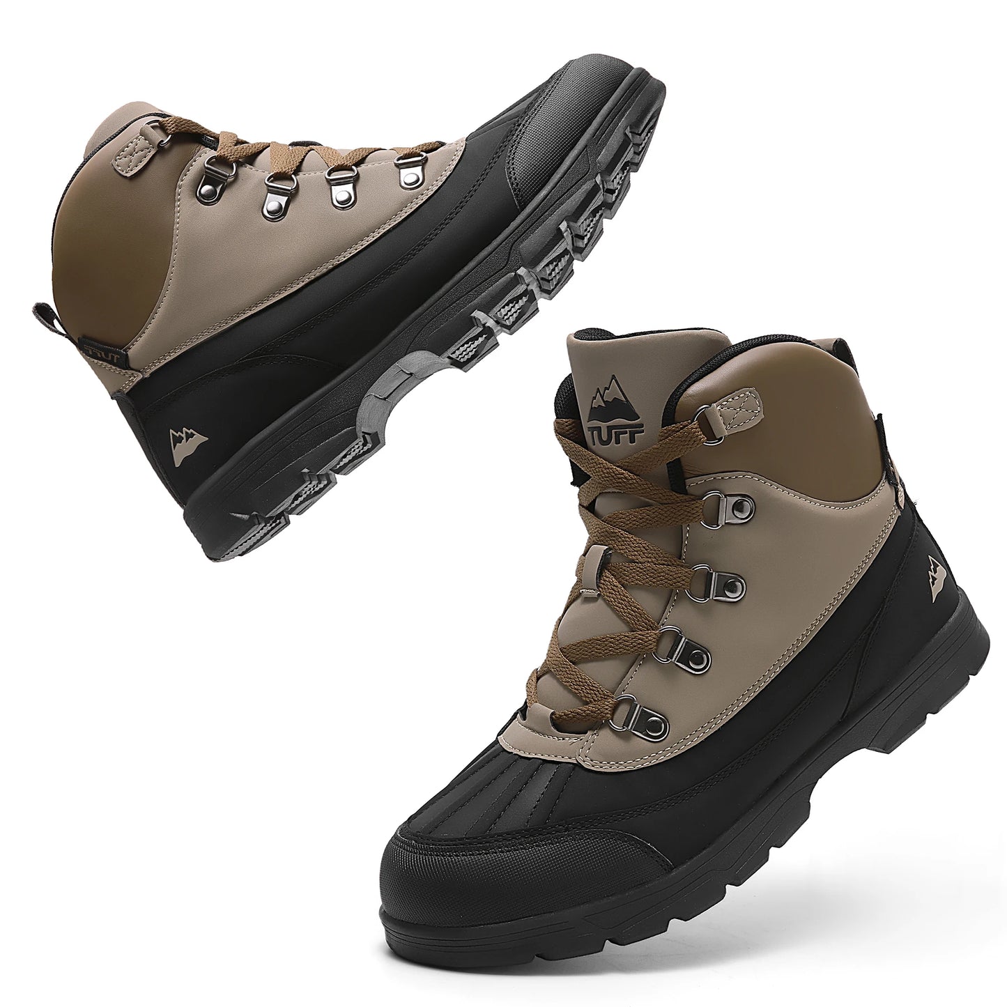 Hiking Boots High Tops Comfortable Lace-up Sports Boots Outdoor Hiking Shoes