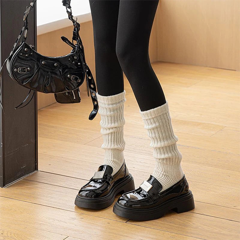 Winter Cable Knit Over the Knee Socks Cozy Thigh High Long Boot Stockings Warm Soft Knitted Leg Warmers