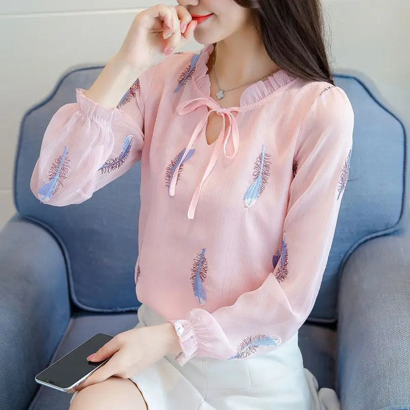 Ruffled Lace Up