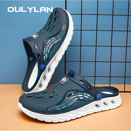 Beach Sandals Thick Sole Slipper Waterproof Anti-Slip Sandals Flip Flops
