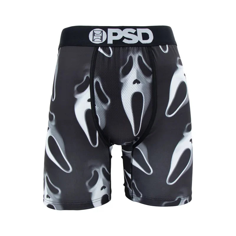 Sexy Men Underwear Boxershorts Man Underpants Panties Breathable Print Men Innerwear Man Boxer Shorts Plus Size Mens Trunks