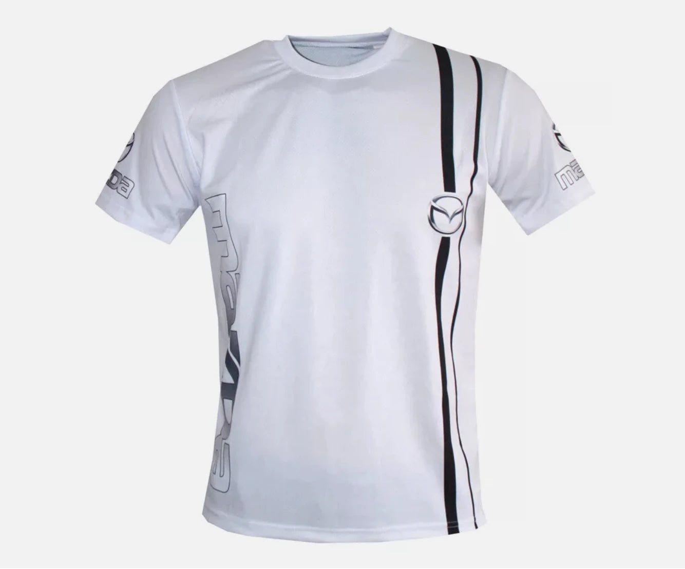 Forza Racing Motorcar Driving Shirts Mazda Sports Men Women T-Shirts Casual Round Neck Short Sleeve Breathable Fast Dry Shirts