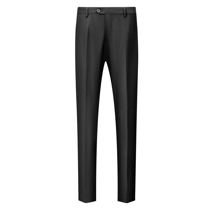 Men's Casual Business Have Smoking Suit High End Brand Boutique Fashion Blazer Vest Pants Groom Wedding Dress Party Suit