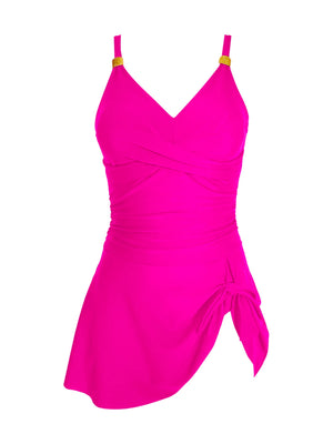 Deep-V Cross One Piece Swimsuit For Women Plus Size Swimwear Female Bathing Suit Skirt Summer Beachwear Swimming Suit