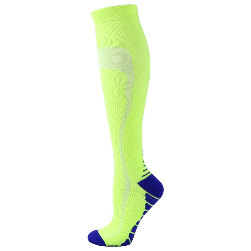 Compression Socks Knee High 20-30 Mmhg Fit Medical Edema Diabetes Varicose Veins Running Marathon Compression Sports Socks
