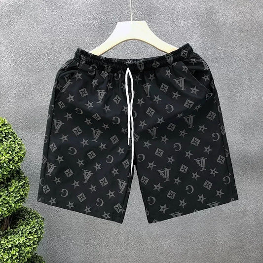 Summer  men's fast-drying motorcycle shorts high-end comfortable water sports breathable shopping casual men's beach shorts