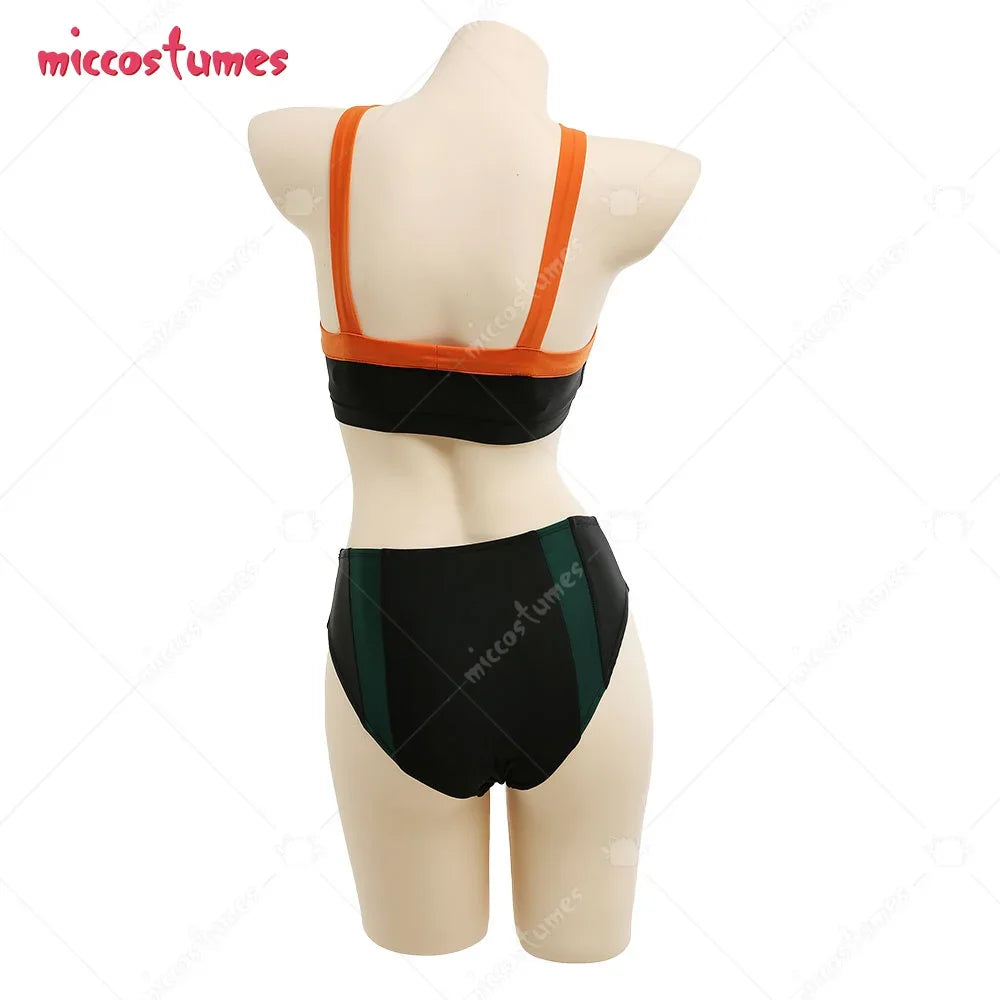 Spliced Bikini Split Swimsuit Swimming Swimwear Bathing Suit