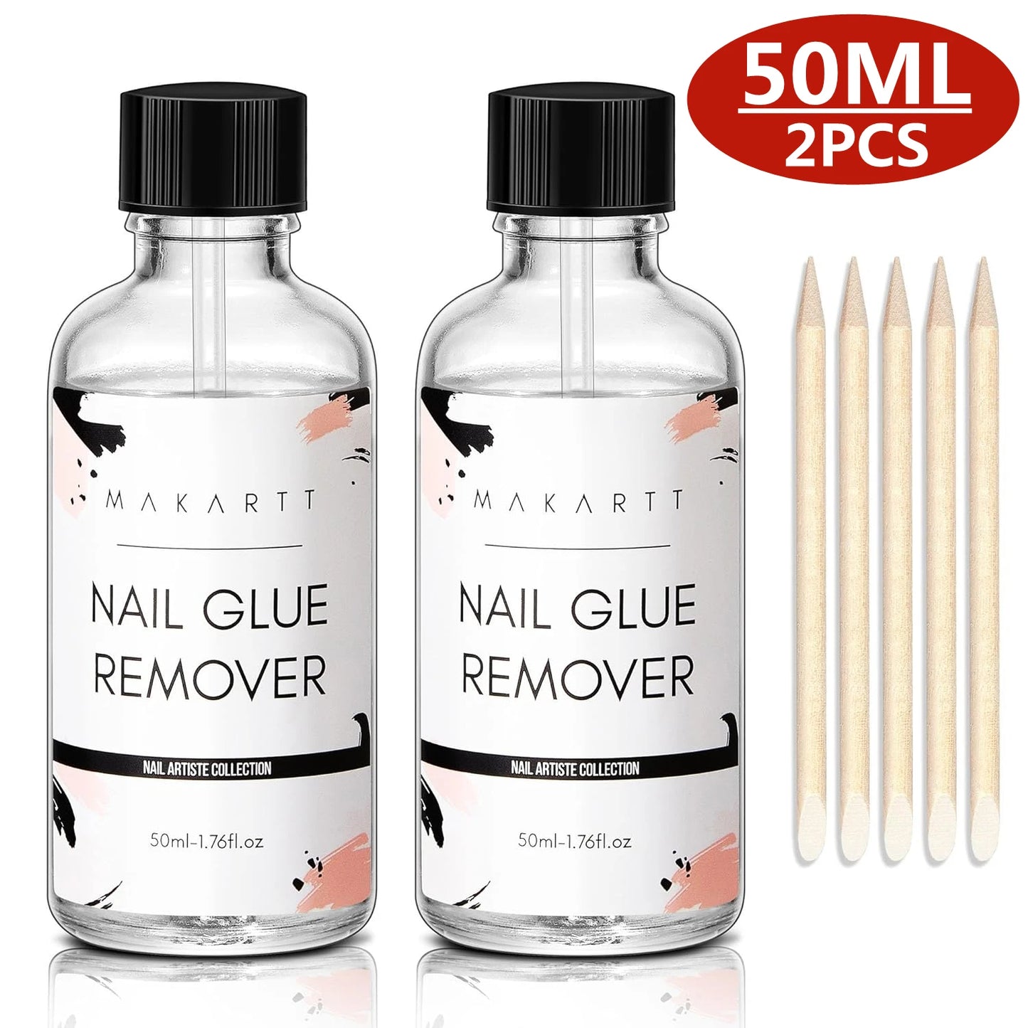 Nail Glue Remover Glue Off for False Nails Press ON Nails Glue Remover Fake Nail Adhesives Remover