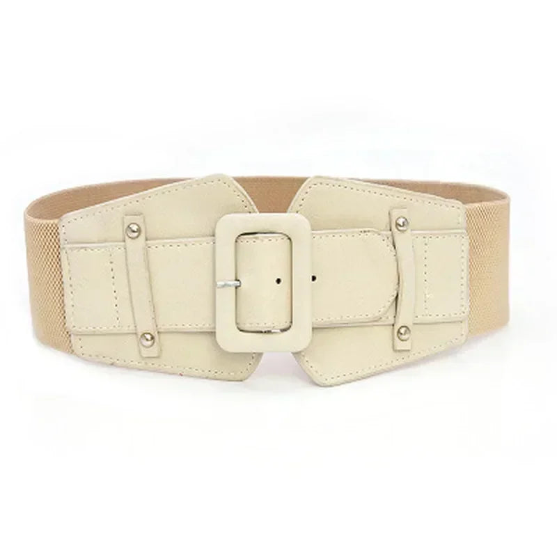 Wide Corset Belt High Quality Brow Big Waistband No Pin Accessories