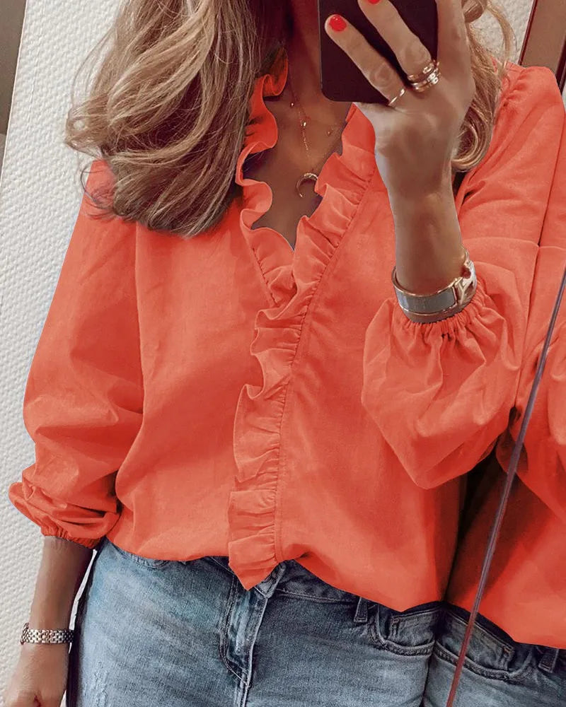 Casual Loose Vintage Blouses