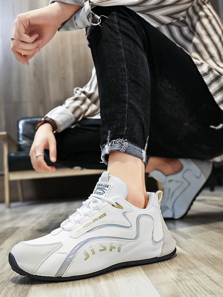Men's breathable, ultra light, fashionable and casual sports shoes with soft soles, comfortable shock absorption and anti slip