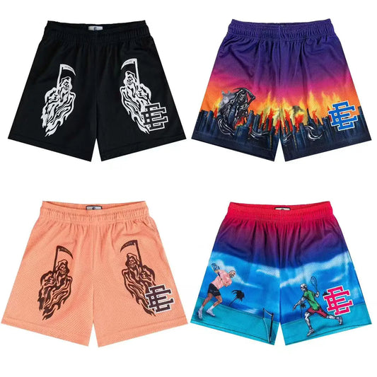 Basic Shorts  casual  fitness sports  Mesh Shorts