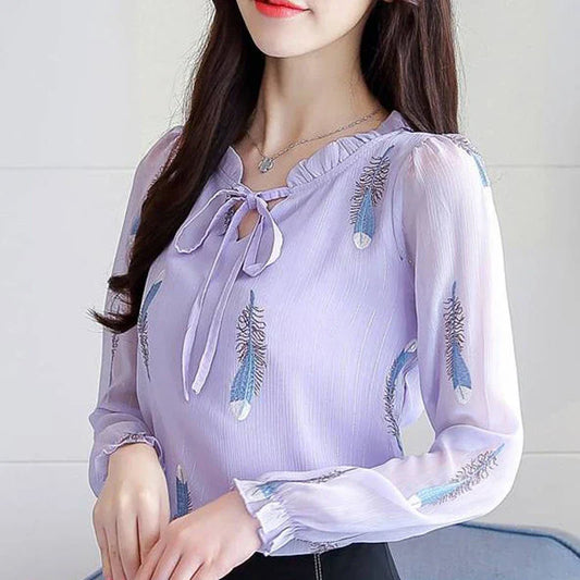 Ruffled Lace Up