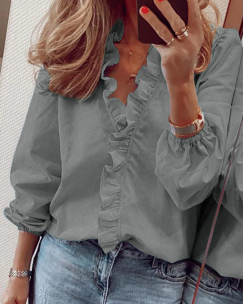 Casual Loose Vintage Blouses