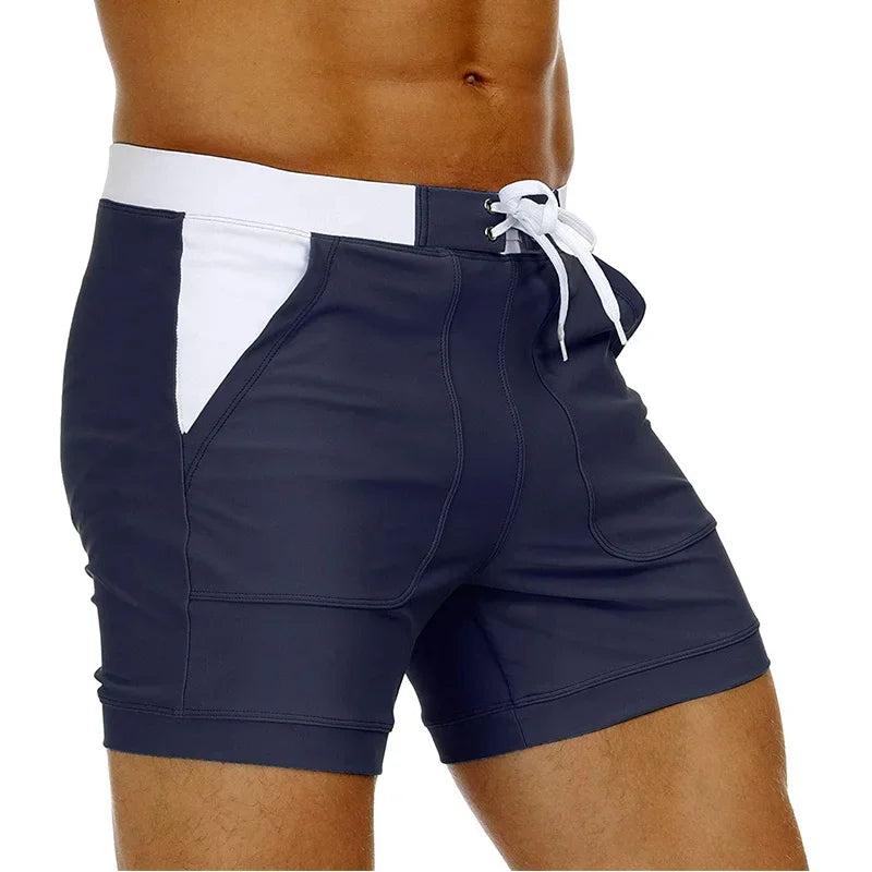 Swimming Trunks for Men Hot Swimsuit Men Swimwear Briefs Beach Wear Shorts