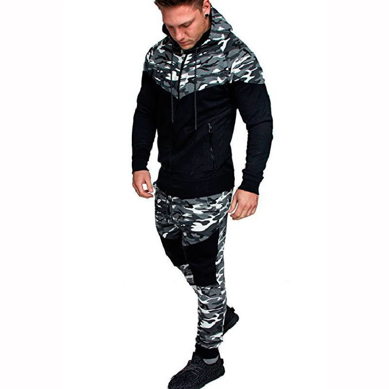 Spring And Autumn Camouflage Suits Outdoor Sports Wear-resistant Labor Set